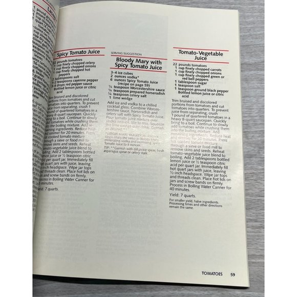 Vintage Kerr Home Canning Freezing Book 1990 Soft Cover Recipes How To Glossary - Picture 9 of 11
